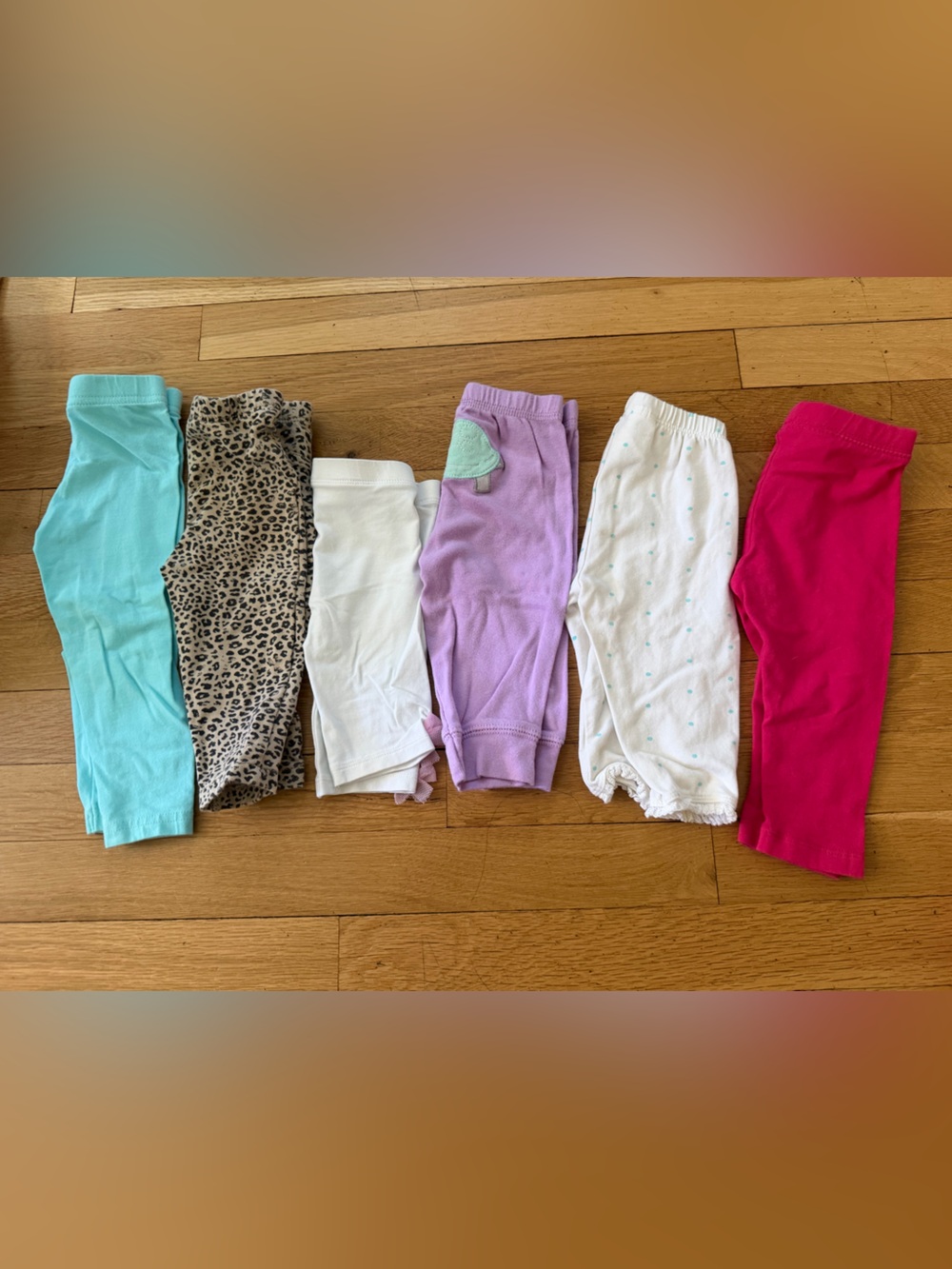 Girls 6-12 months leggings